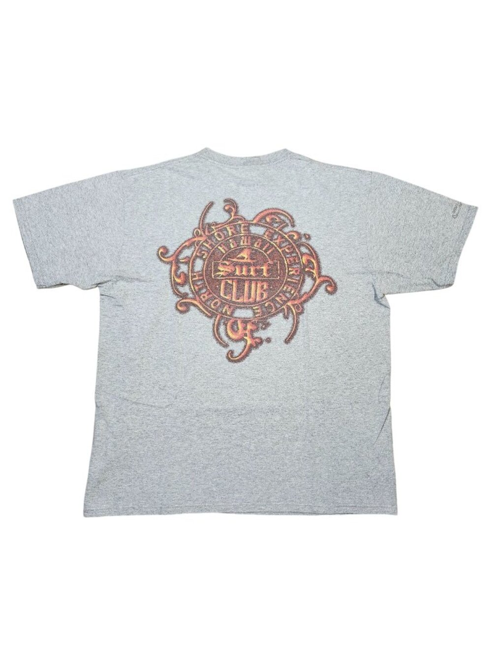Crazy Shirts Hawaii Surf Club North Shore Experience Gray T-Shirt Medium